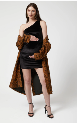 Velvetine Maternity Dress